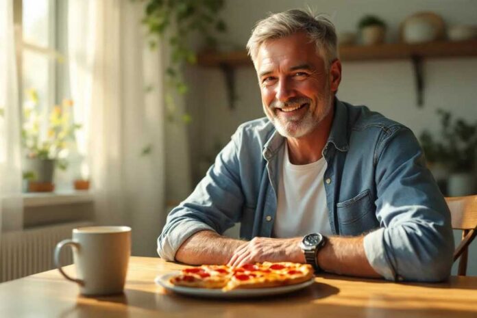 Threw in the towel My Rock star days are over Back to basics reasonable mornings coffee my regular job and pizza in sensible slices Pure bliss